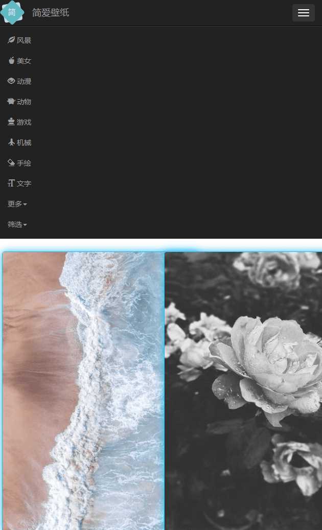 图片[2]-简爱在线采集手机壁纸源码-星网科技 Grdy.cn