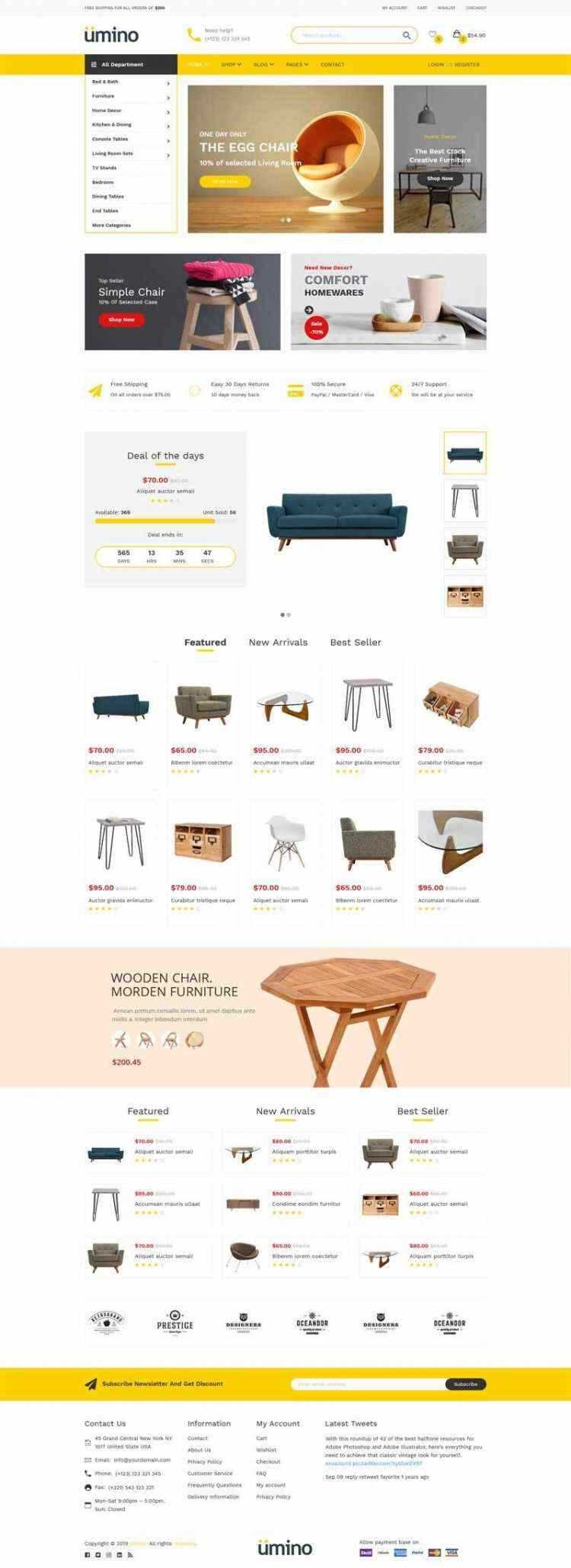 Bootstrap4响应式室内家具家居用品电商销售商城-星网科技 Grdy.cn