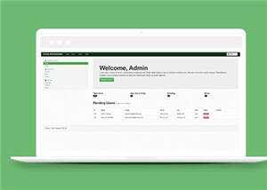 简洁Bootstrap后台源码模板下载-星网科技 Grdy.cn