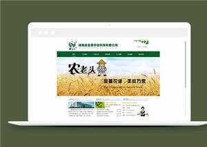 简洁农业科技企业源码模板下载-星网科技 Grdy.cn