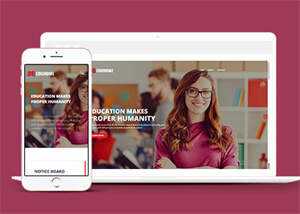 响应式教育机构学校HTML5模板-星网科技 Grdy.cn