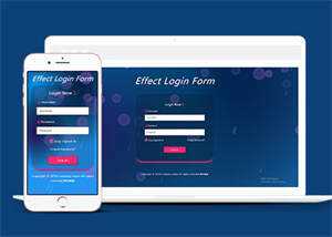 宽屏HTML5动态背景登录页面模板-星网科技 Grdy.cn