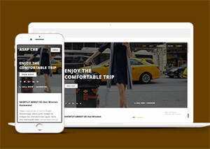 TaXi出租车活动专题网页模板-星网科技 Grdy.cn