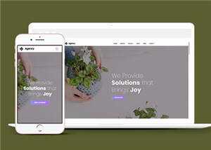 简约创意商业解决方案动态响应式网页模板下载-星网科技 Grdy.cn