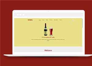 简洁红酒公司源码模板下载-星网科技 Grdy.cn