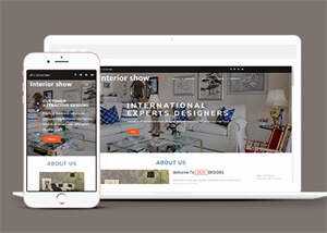 创意室内设计Bootstrap模板下载-星网科技 Grdy.cn