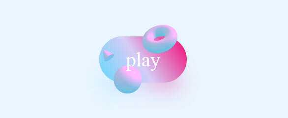 three.js+html5 canvas精美3D游戏开始按钮动画特效-星网科技 Grdy.cn