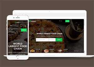 美食外卖订餐APP网页模板下载-星网科技 Grdy.cn