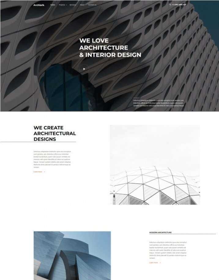 HTML5建筑室内设计公司网站html模板-星网科技 Grdy.cn