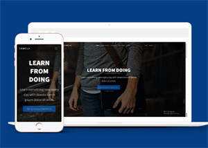 前端技术在线教育HTML5模板-星网科技 Grdy.cn