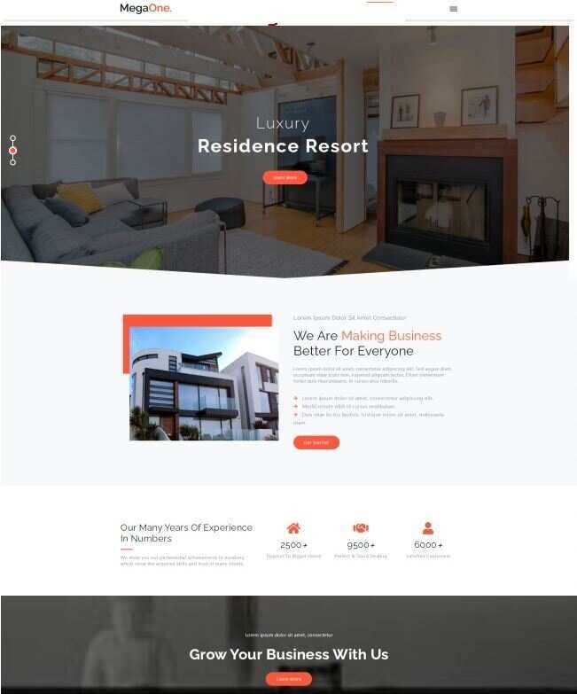 地产代理服务公司HTML5网站模板-星网科技 Grdy.cn