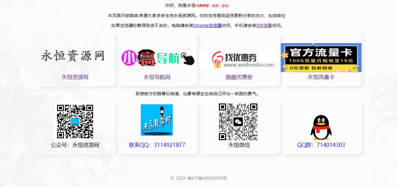 app喵同款简约官网自适应引导页html源码-星网科技 Grdy.cn