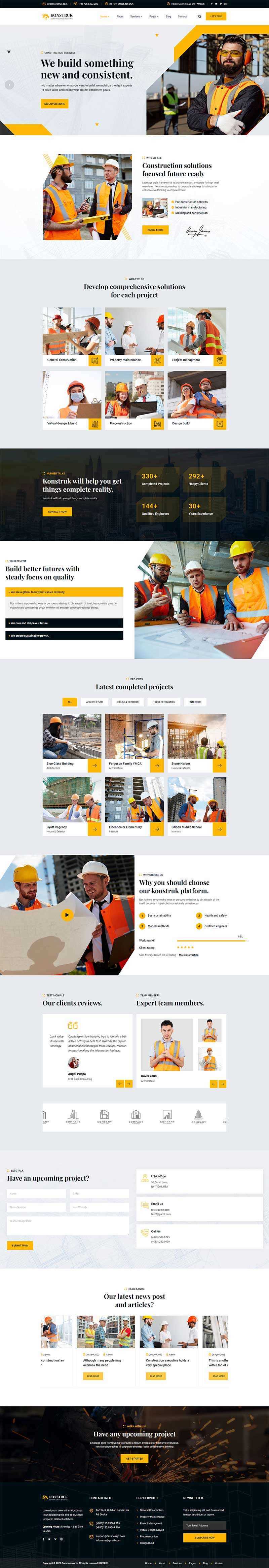 城市开发运营建筑公司网站html模板-星网科技 Grdy.cn