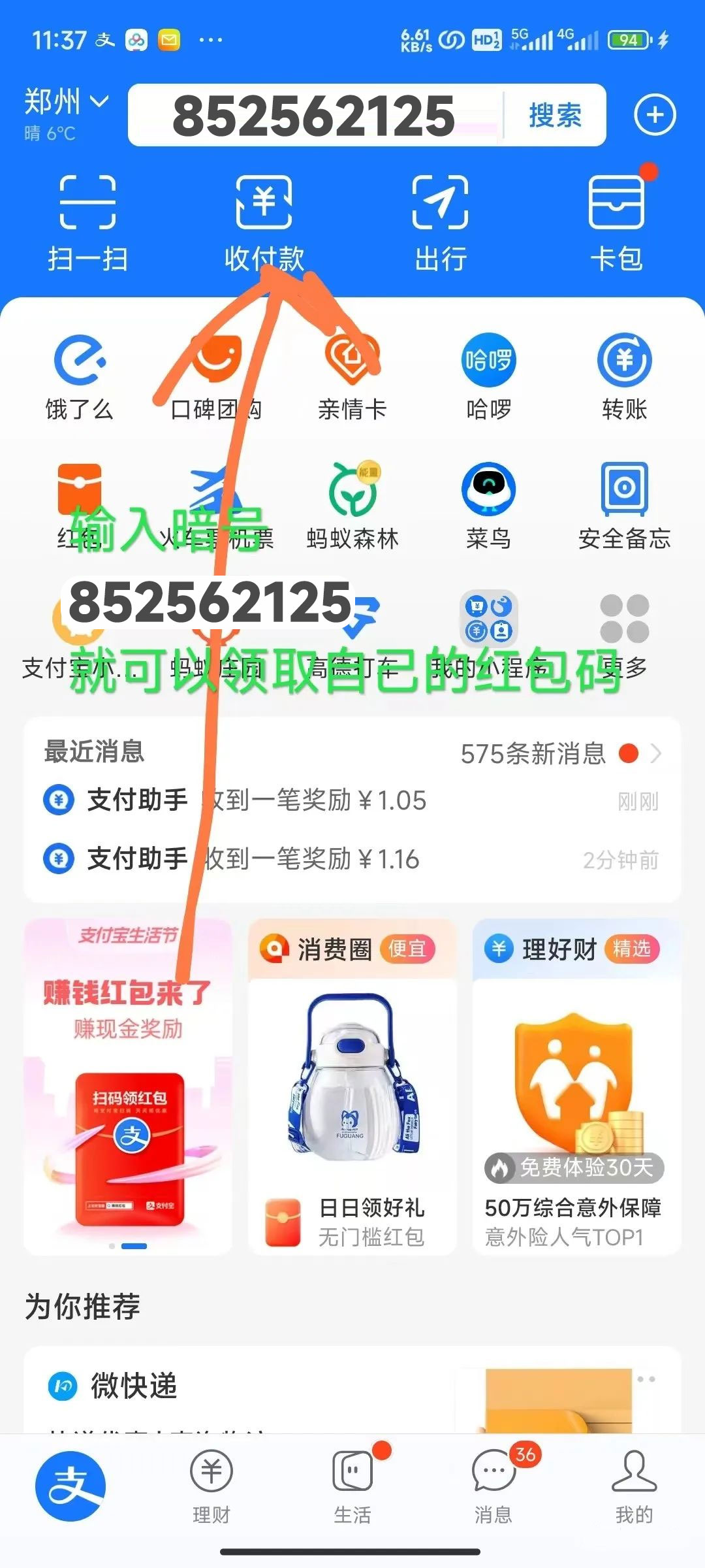 图片[12]-支付宝红包怎么玩，支付宝领红包，赚领现金奖励-星网科技 Grdy.cn