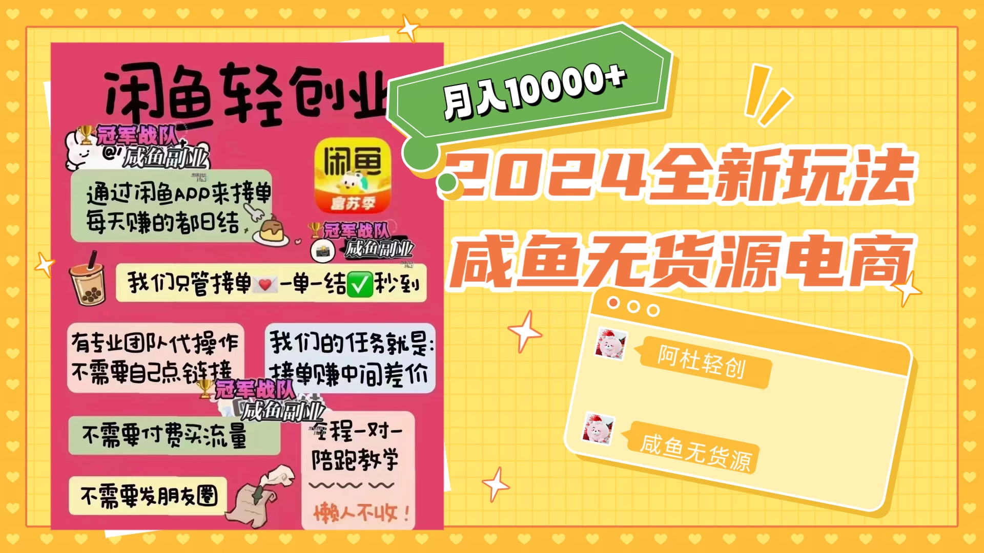2024咸鱼无货源，月入10000+，全新玩法-星网科技 Grdy.cn