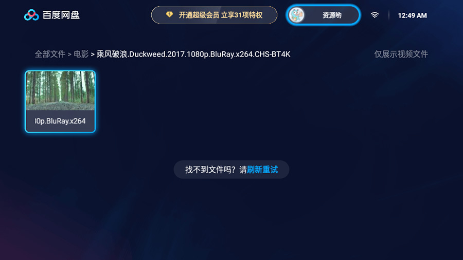 图片[2]-百度网盘TV版 v1.11.0无广告大屏幕看视频-星网科技 Grdy.cn