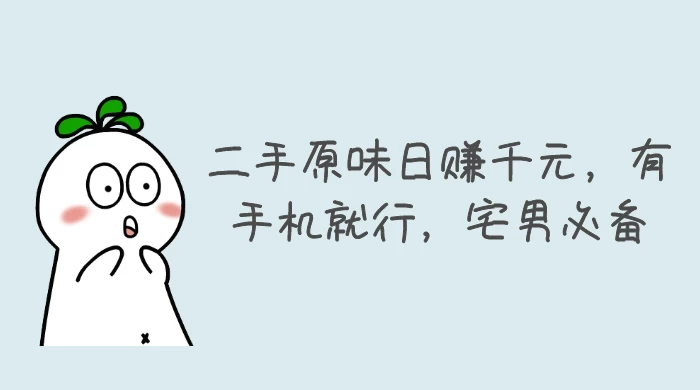 二手原味日赚千元，有手机就行，宅男必备【揭秘】-星网科技 Grdy.cn